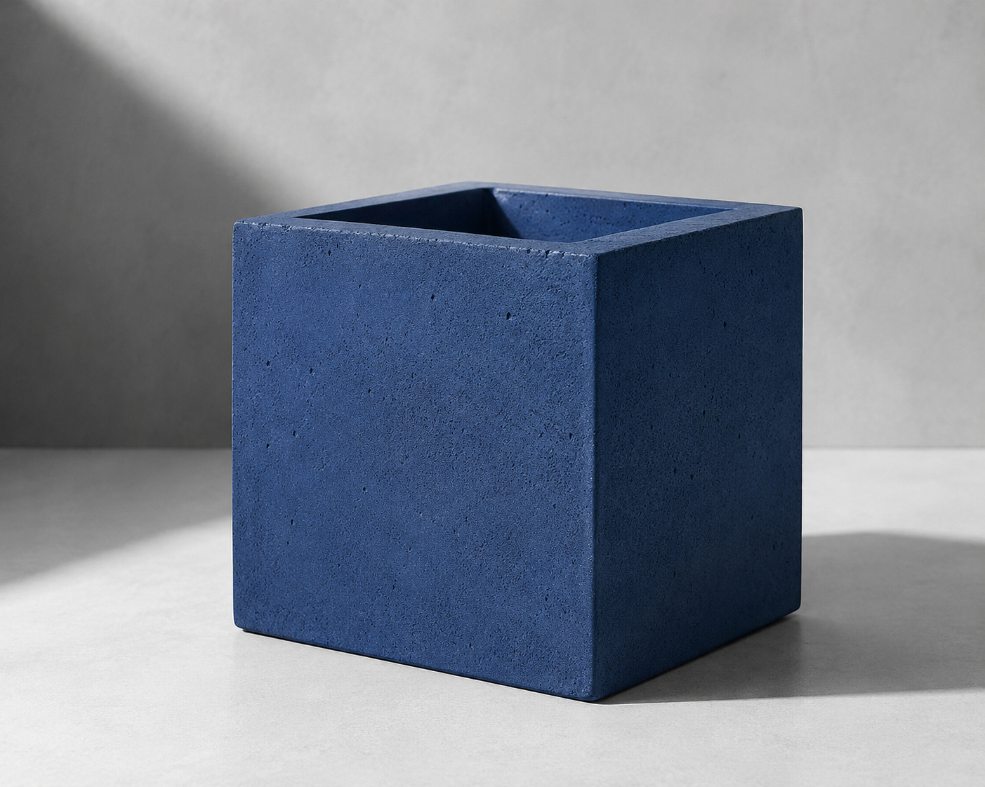 Jardinière Carrée — Bleu Atlas